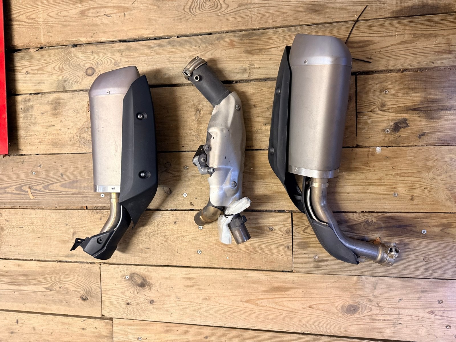 Uitlaat Yamaha YZF-R1 - Originele Demper en Katalysator, Motoren, Ophalen