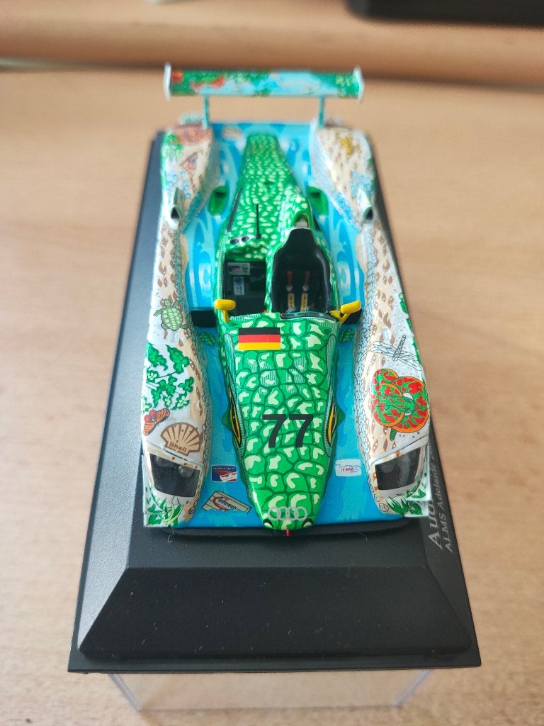 Audi R8 , 1:43, minichamps, nr E6, Ophalen of Verzenden, Zo goed als nieuw, Auto, MiniChamps