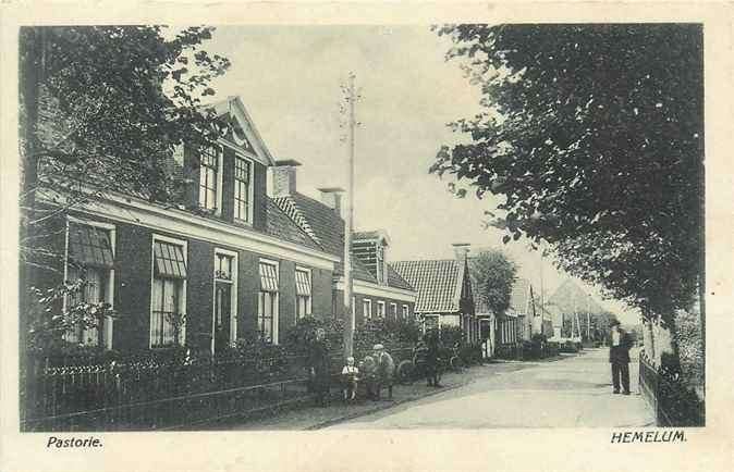 301-295-003 Hemelum Pastorie, Verzamelen, Verzenden, Voor 1920, Friesland
