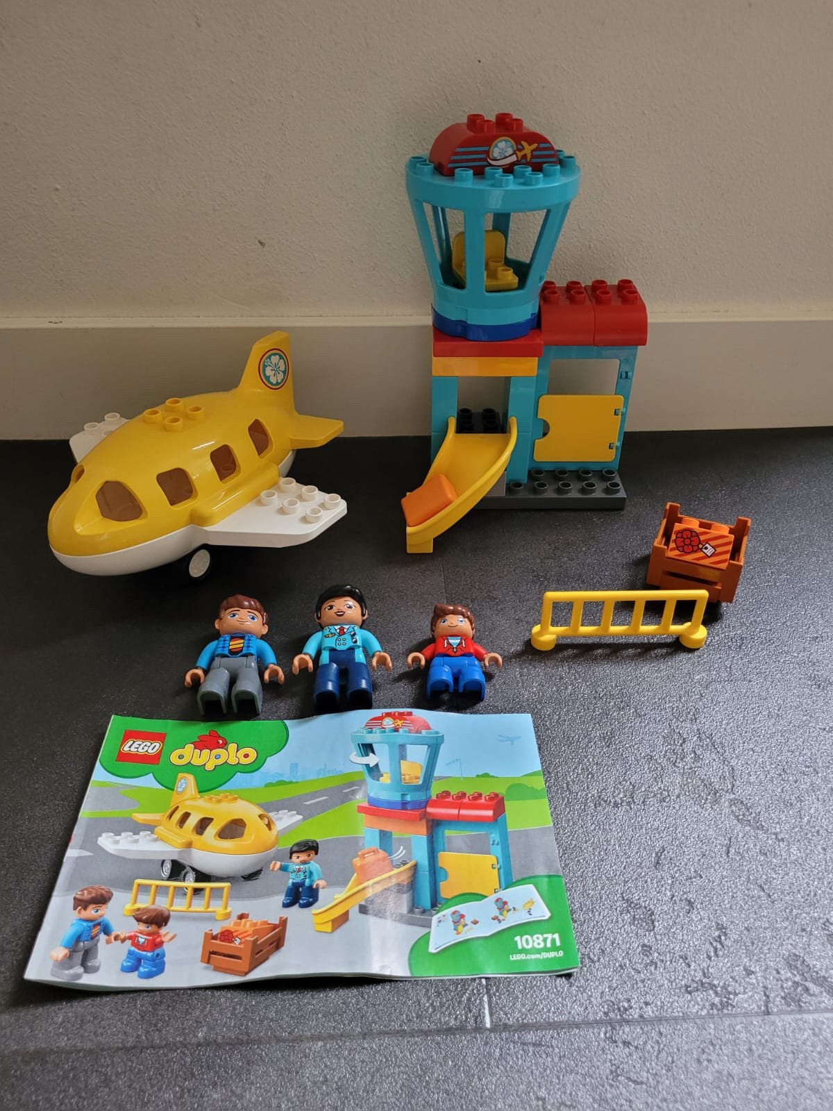 Duplo 10871 vliegveld, City, Onbekend, Ophalen of Verzenden, Zo goed als nieuw