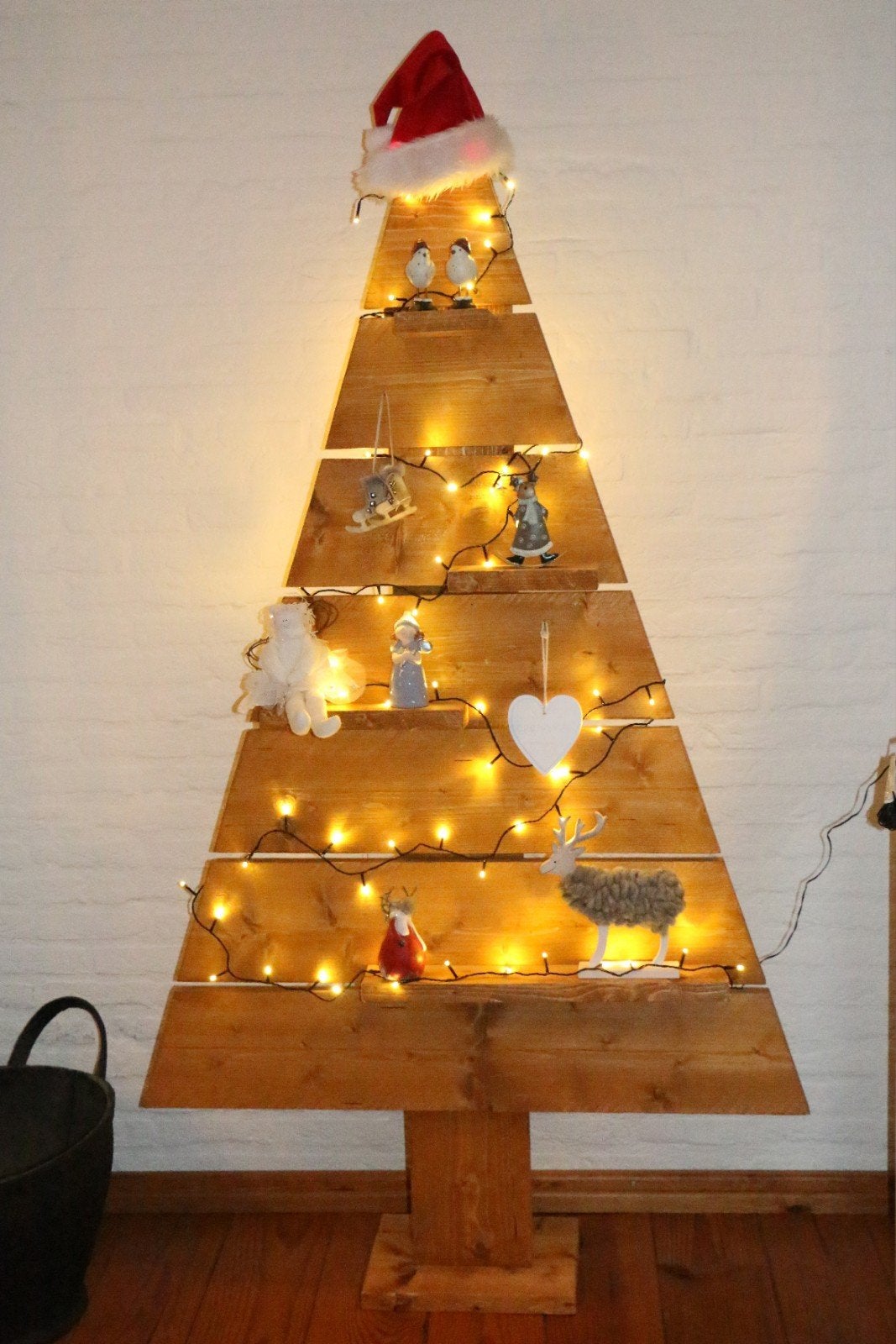 Houten kerstboom (om decoratie op te zetten), Ophalen, Zo goed als nieuw