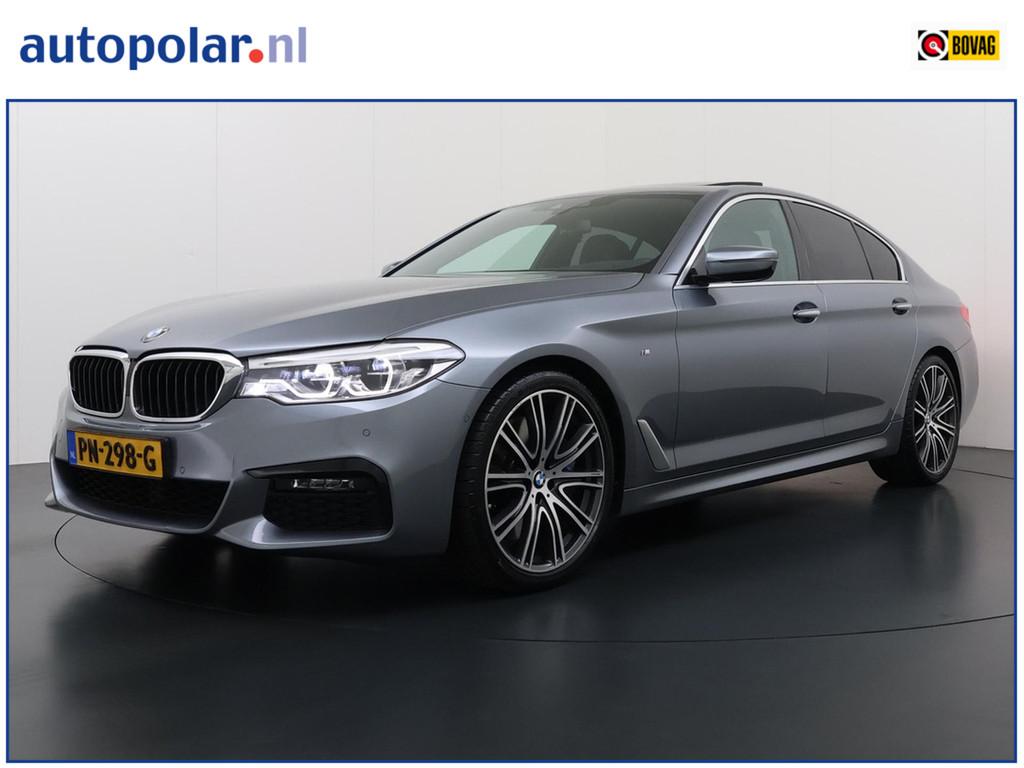 BMW 5-serie 540i High Executive 20Inch/Trekhaak/B&W Audio et, Auto's, BMW, Automaat, Gebruikt, 2000 kg, 340 pk