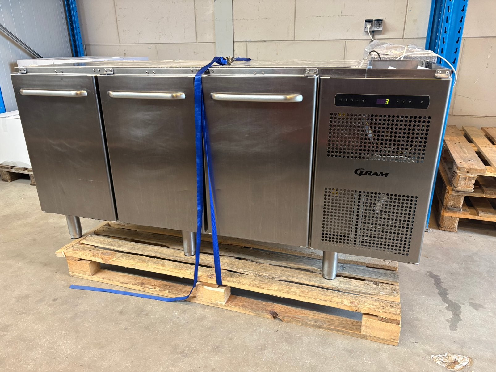 Gram koelwerkbank Gastro K1807CSG, Ophalen, Gebruikt, Koelen en Vriezen