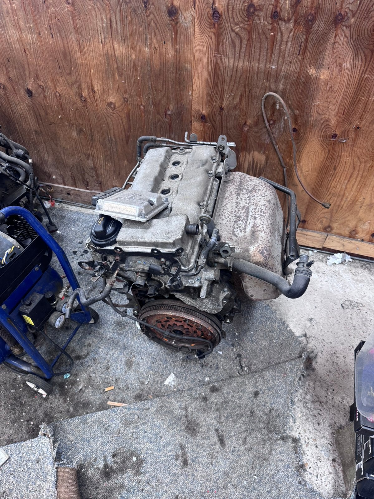 V5 2.3 aqn motor 226dkm met ecu, Ophalen of Verzenden