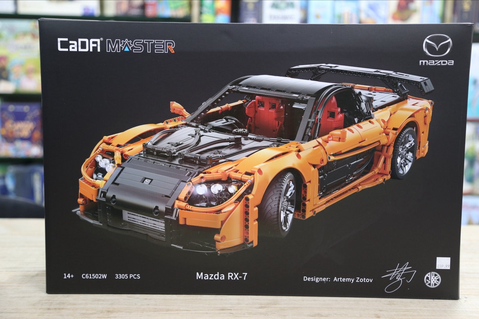 CaDA Master Mazda RX-7 incl afstandsbediening- Nieuw in doos, Ophalen of Verzenden, Nieuw, Overige merken