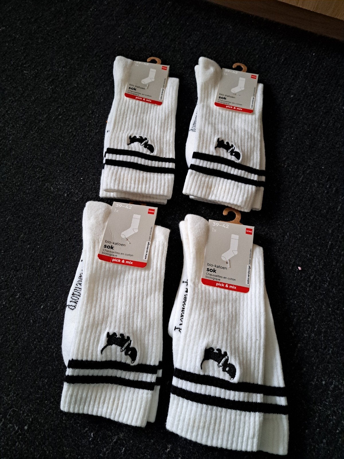 4 paar takkie sokken maat 39-42, Kleding | Heren, Sokken en Kousen, Ophalen of Verzenden, Nieuw, Maat 39 t/m 42, Wit