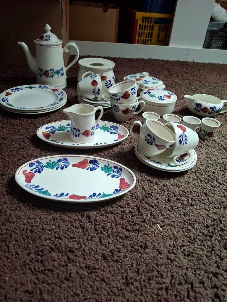 Boerenbond servies, Antiek en Kunst, Ophalen