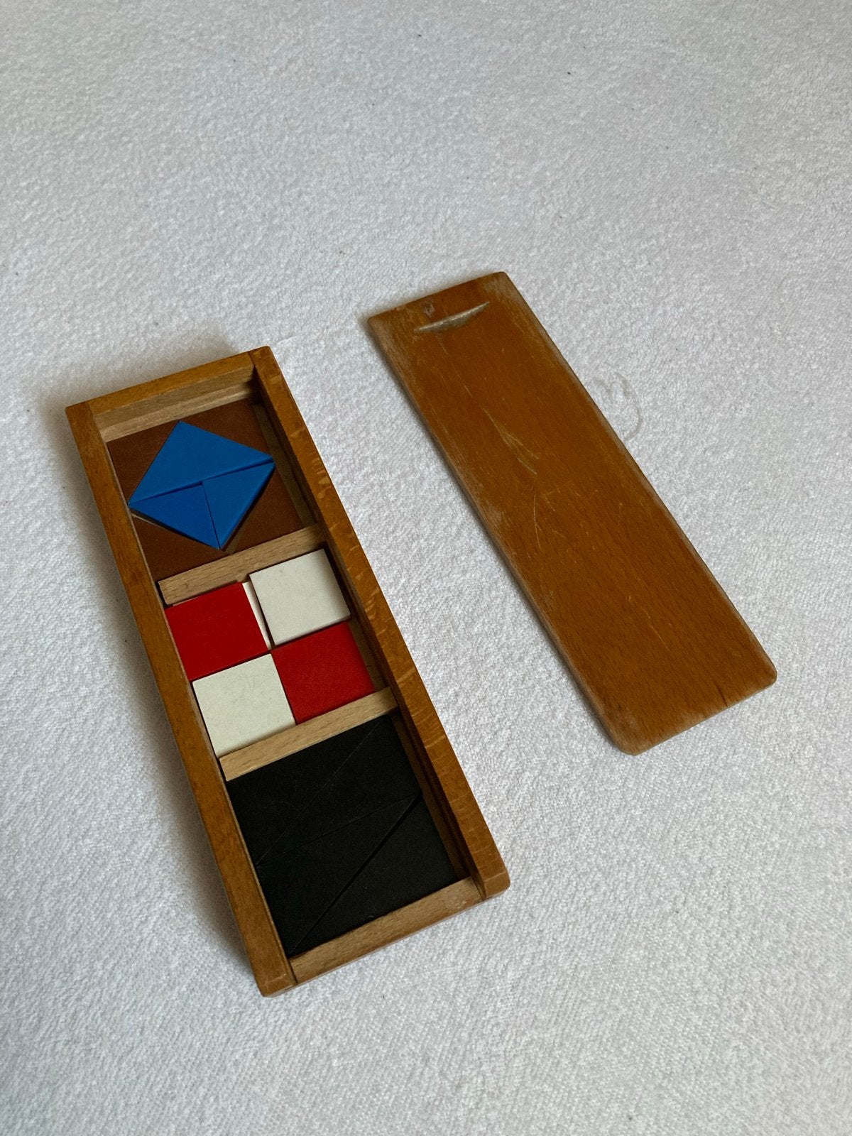 Vintage doosje mozaïek, Ophalen of Verzenden, Gebruikt, Knutselen