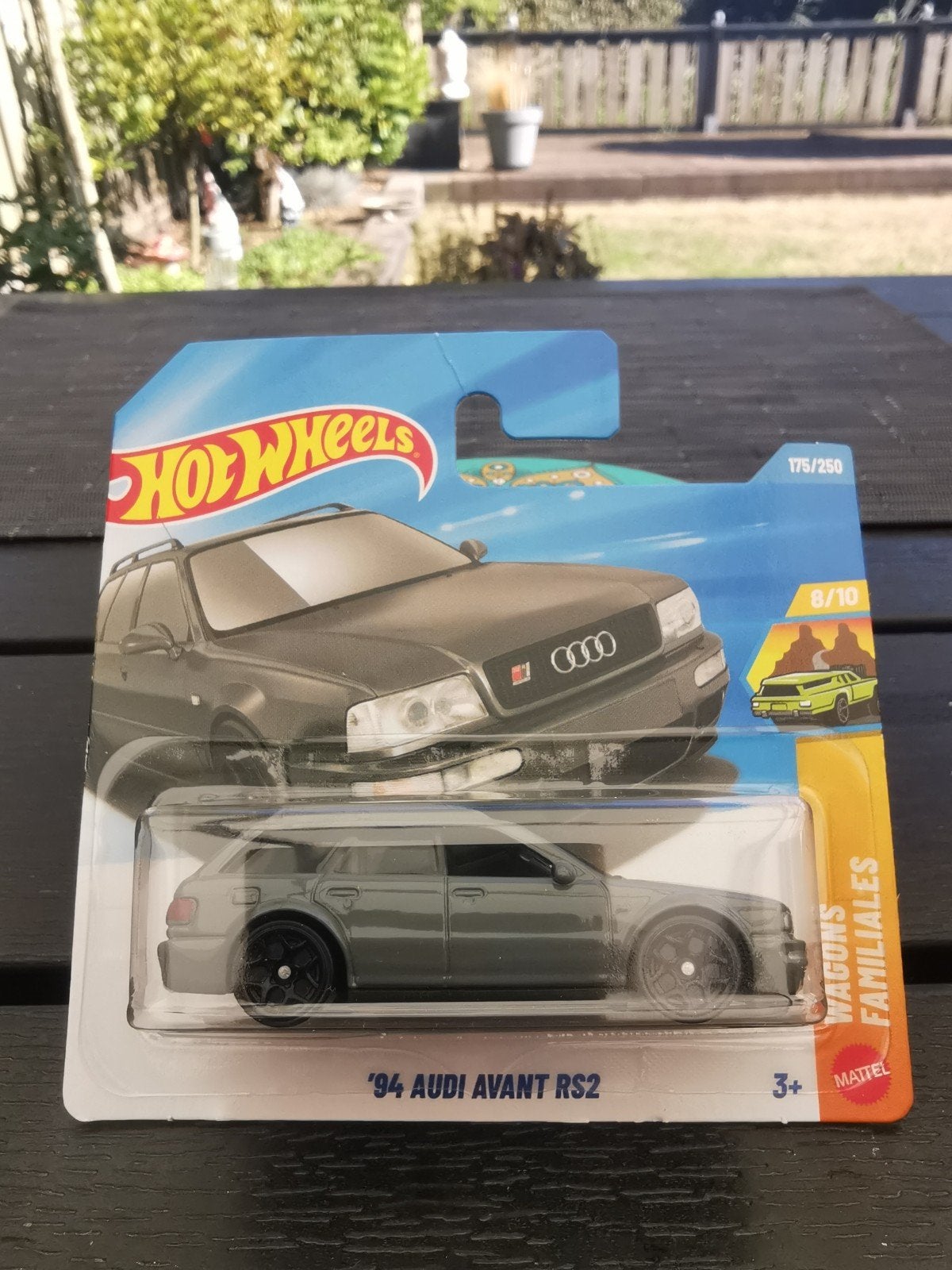 HotWheels '94 Audi Avant RS2 grijs, Ophalen of Verzenden, Nieuw, Auto