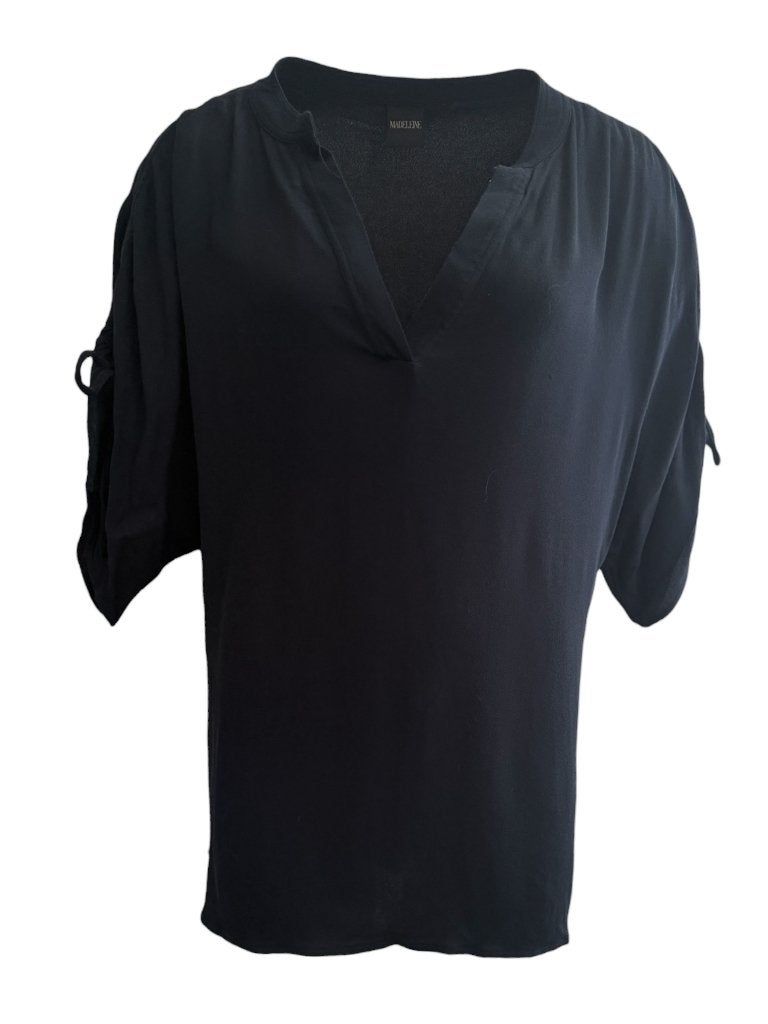 Madeleine shirt L, Blauw, Ophalen of Verzenden, Zo goed als nieuw, Korte mouw