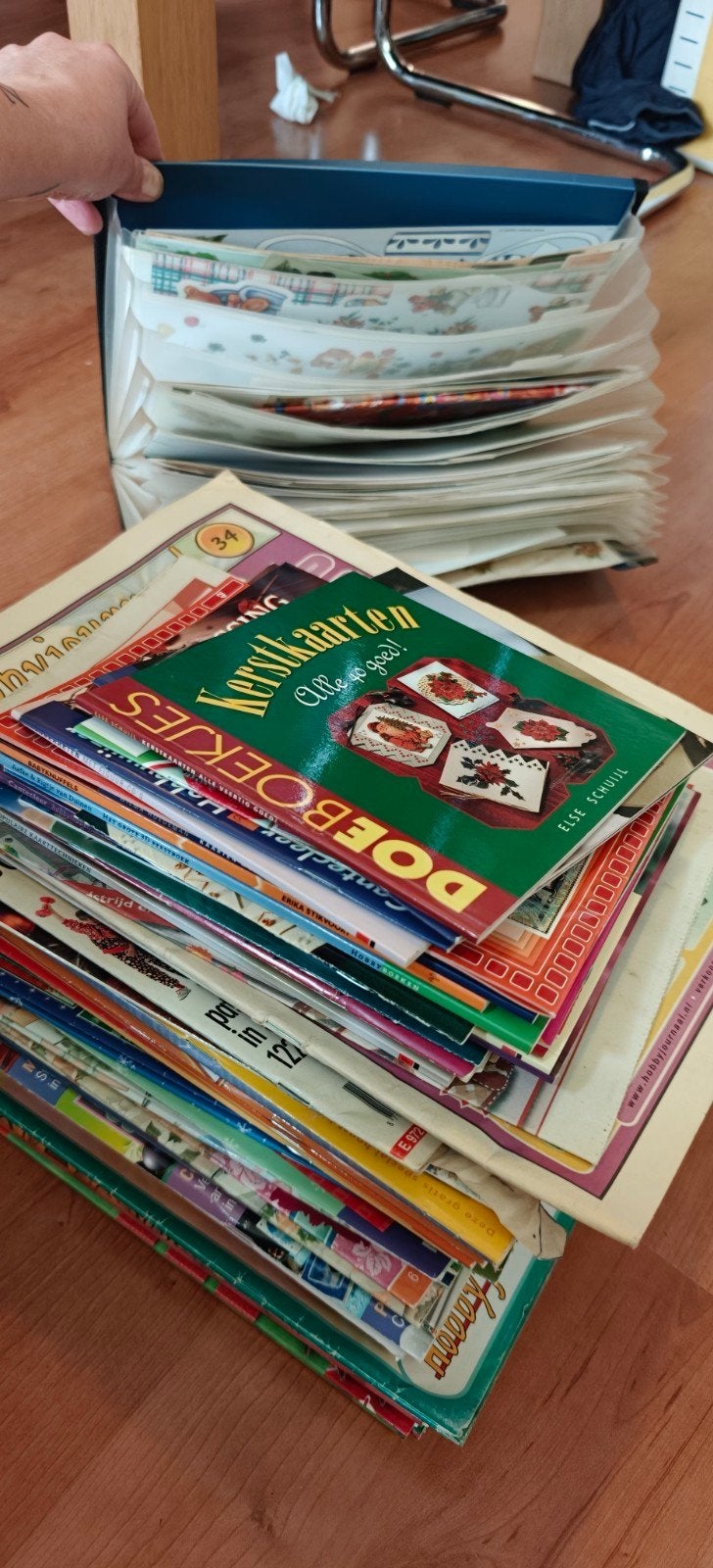 Giga Hobby Partij: 40 Magazines 20 Boekjes Map 3D Kerst, Ophalen of Verzenden, Sport, Hobby en Vrije tijd