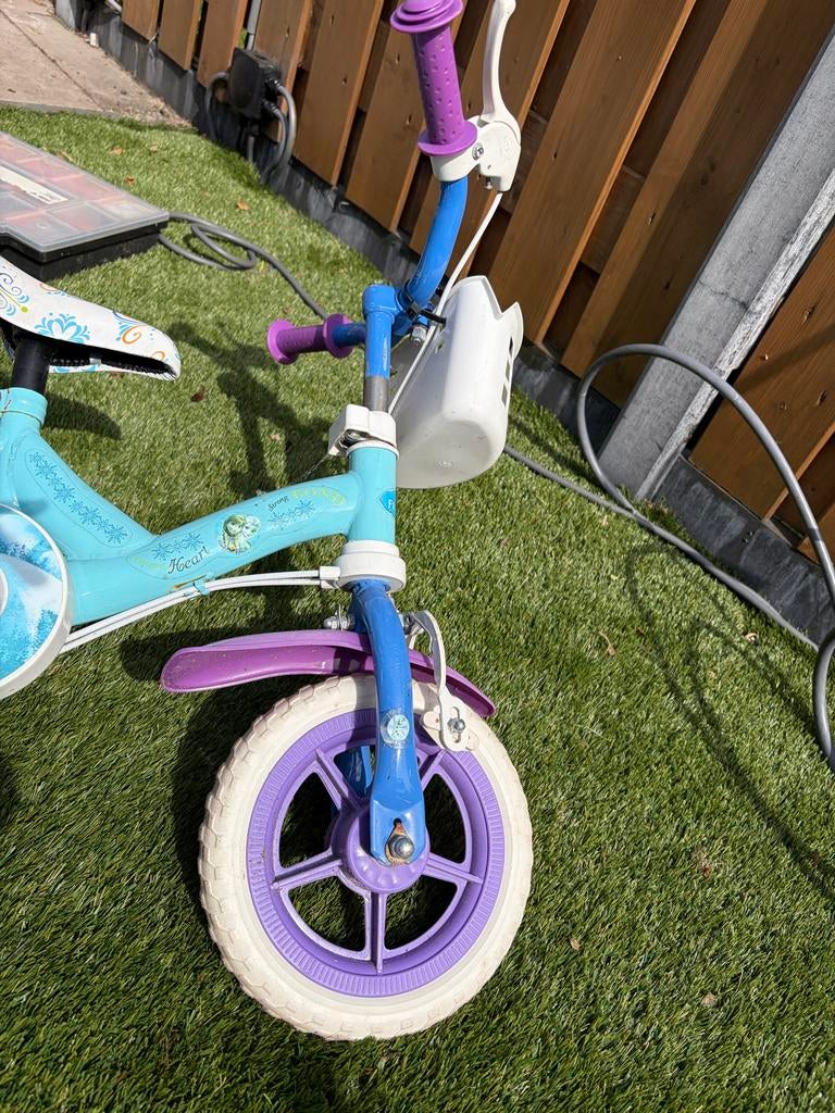 Frozen meisjesfiets 12 inch, Ophalen of Verzenden, Gebruikt