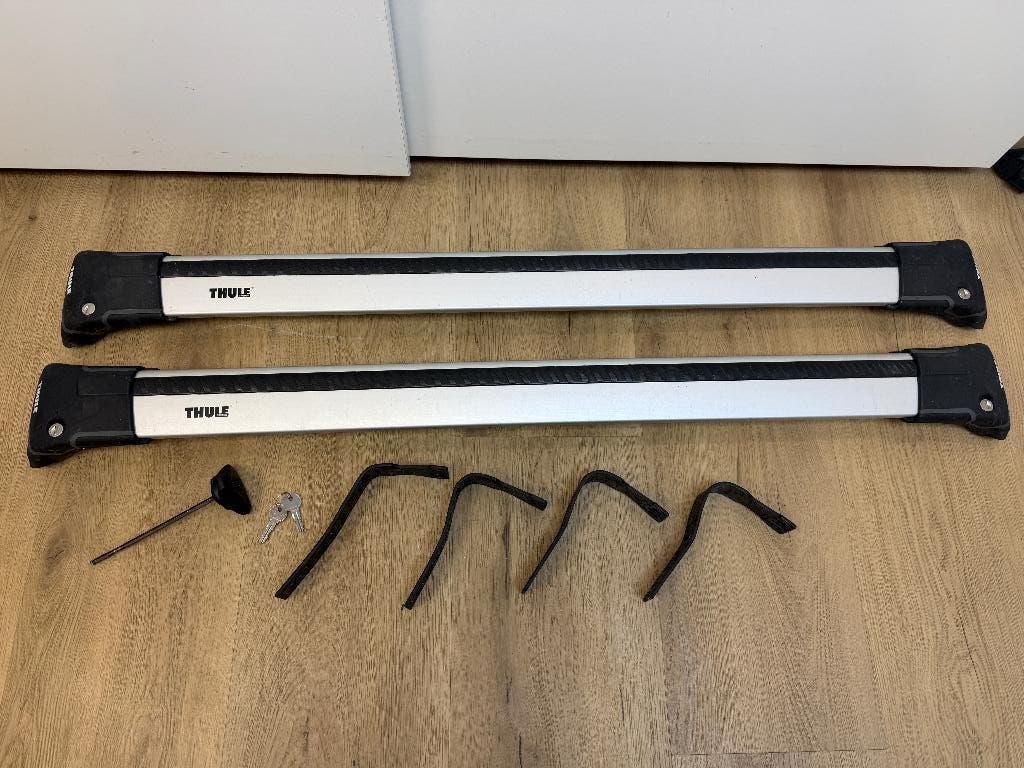 Thule Wingbar Edge Dakdragers - VW Touareg II (2010), Auto diversen, Dakdragers, Ophalen, Gebruikt