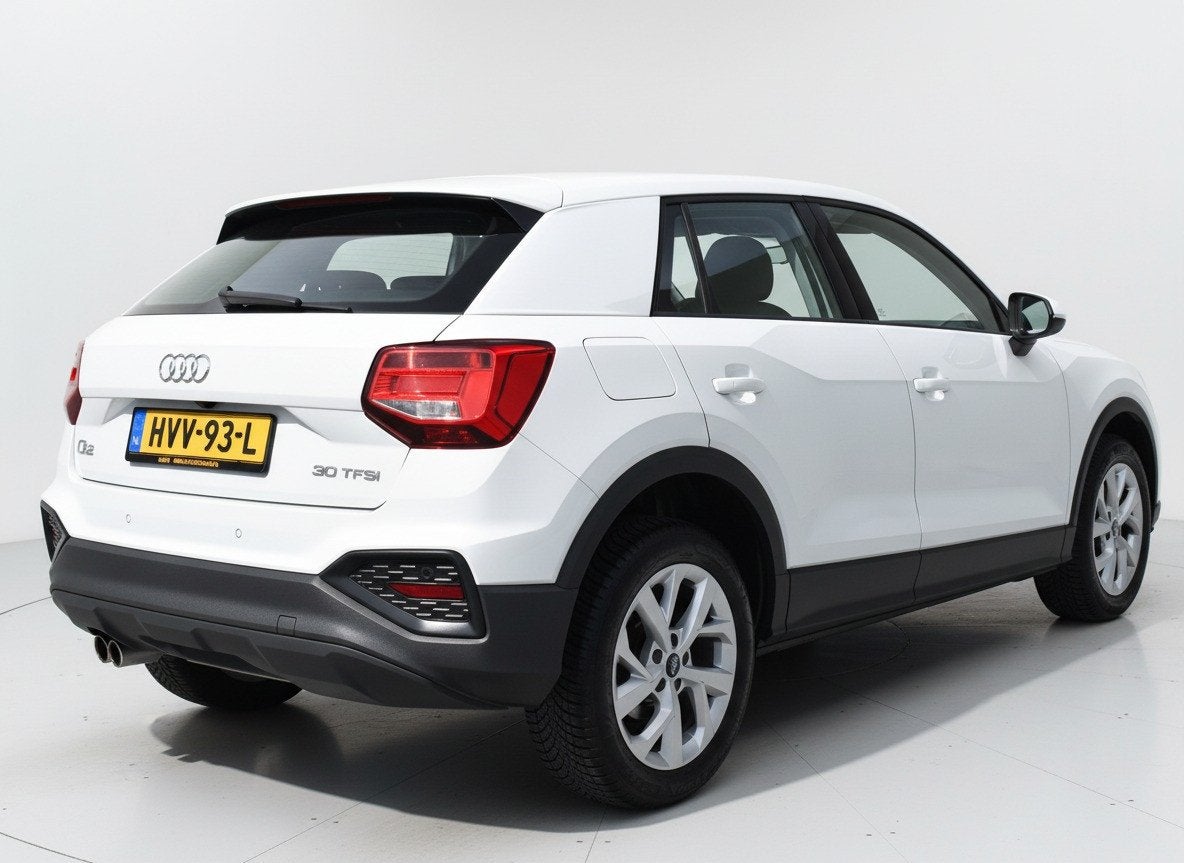 Audi Q2 30 TFSI 110PK PRO-LINE,CRUISE CAMERA/NAVI/LED,STOELV, Auto's, Gebruikt, Automatische klimaatregeling, Wit, Origineel Nederlands