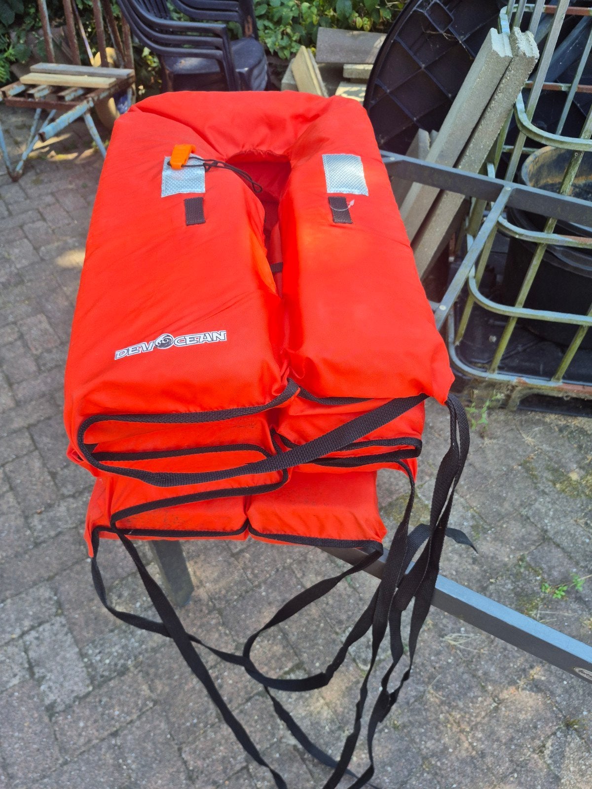 reddingsvest 4st zwemvest, Watersport en Boten, Watersportkleding, Ophalen, Gebruikt, Dame of Heer, Devocean