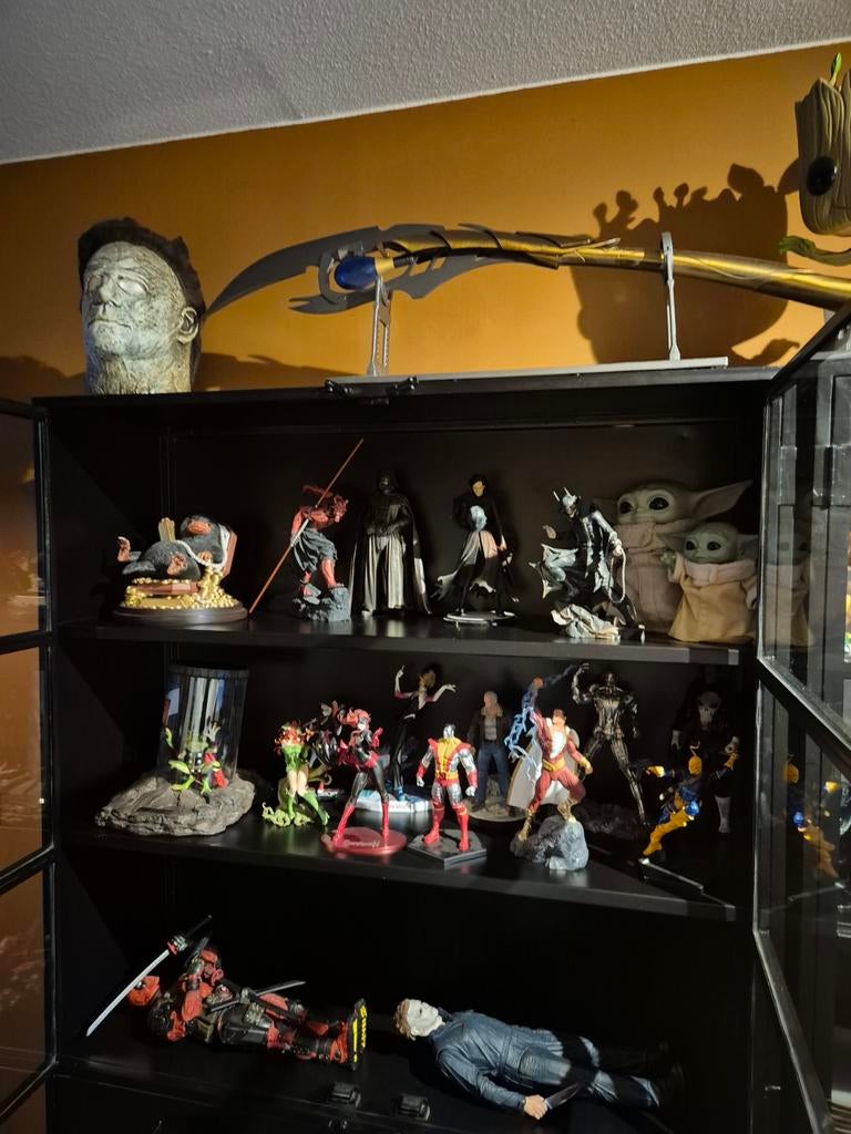 Beelden / Statue verzameling oa Star Wars Loki Quinn Myers, Ophalen of Verzenden, Zo goed als nieuw