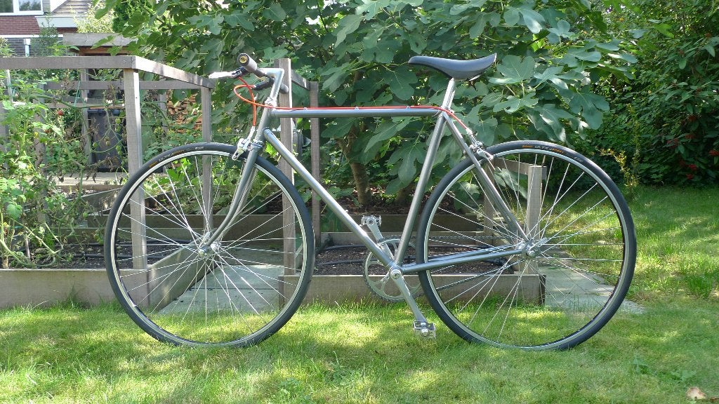 Vintage singlespeed Giant Speeder, Ophalen, Velgrem, Giant, Zo goed als nieuw