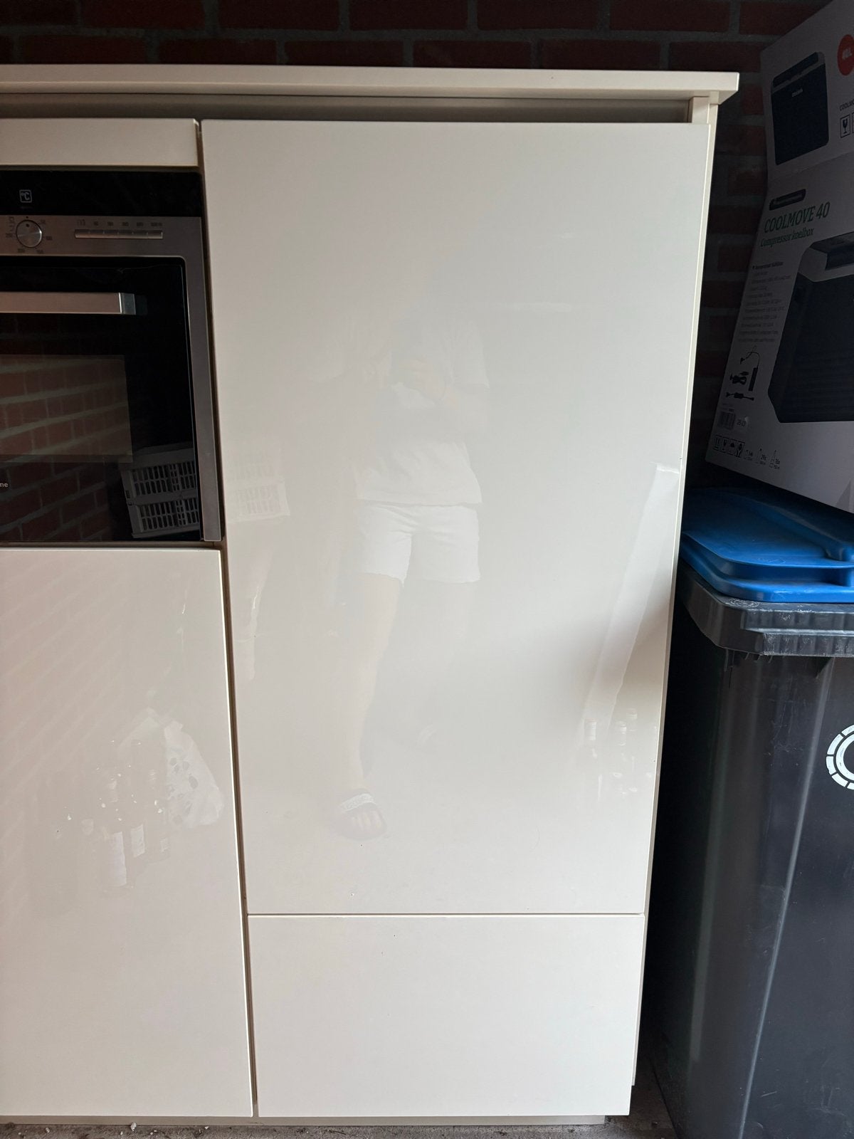 Van Diessen Keuken Kast met Koelkast (excl. oven), 60 cm of meer, 100 tot 150 liter, Zonder vriesvak, Gebruikt