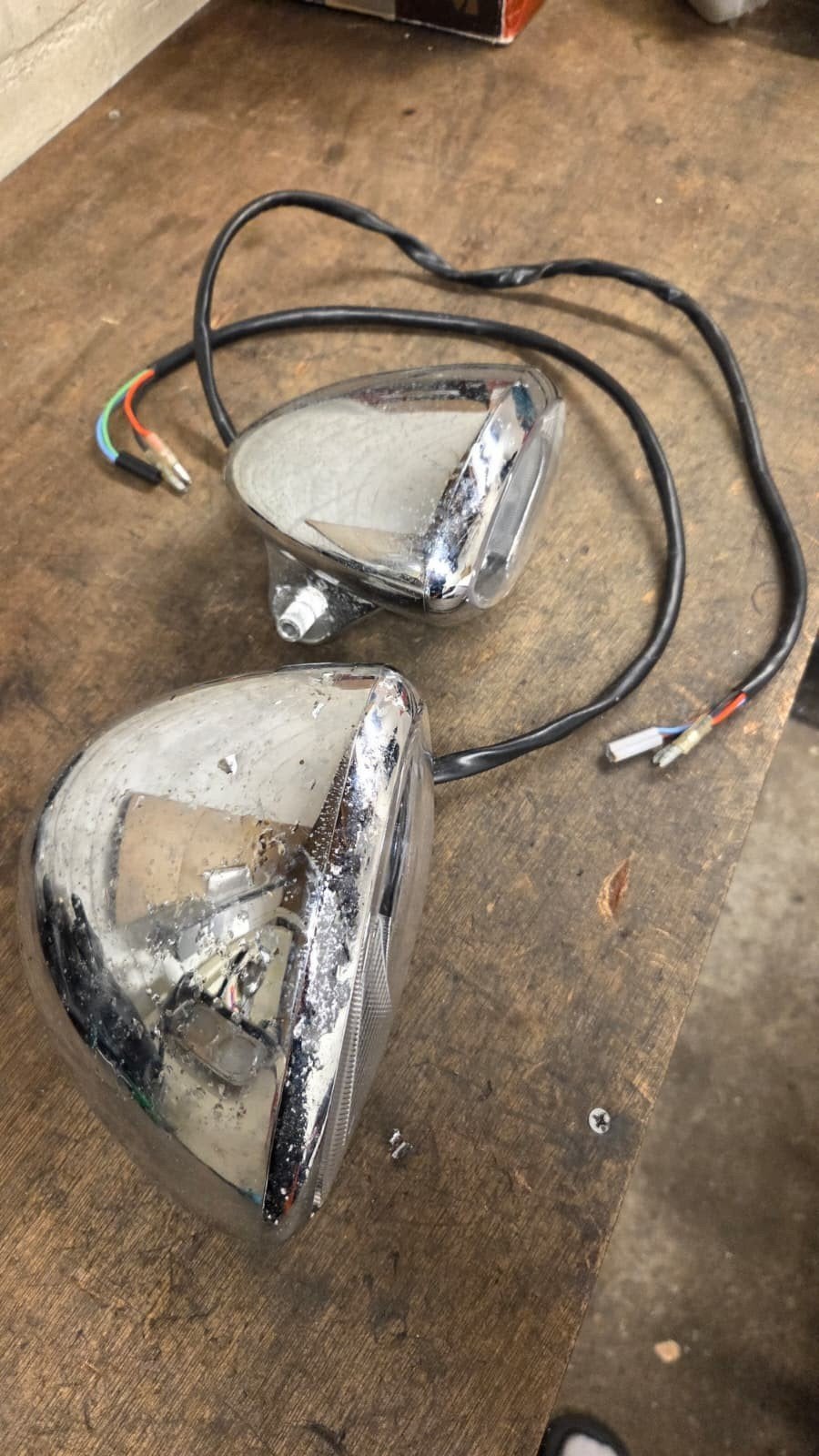 Yamaha dragstar v star virago koplampen dagrijverlichting, Ophalen of Verzenden