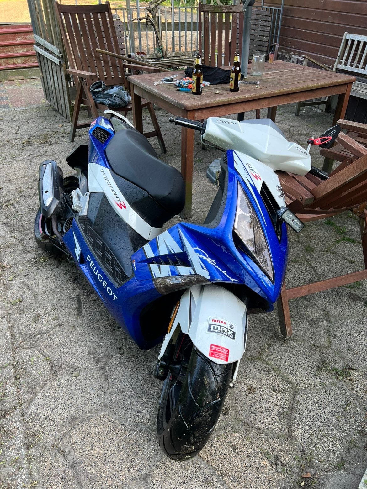 peugeot speedfight 3, Fietsen en Brommers, Ophalen, Zo goed als nieuw, Benzine, Speedfight