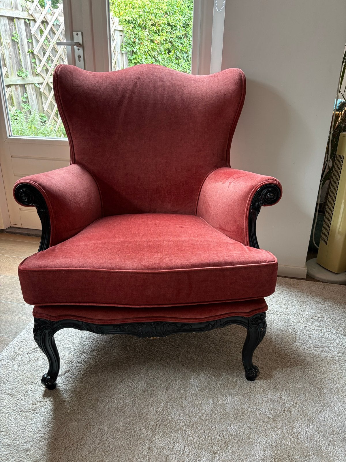 Klassieke franse oorfauteuil, Ophalen