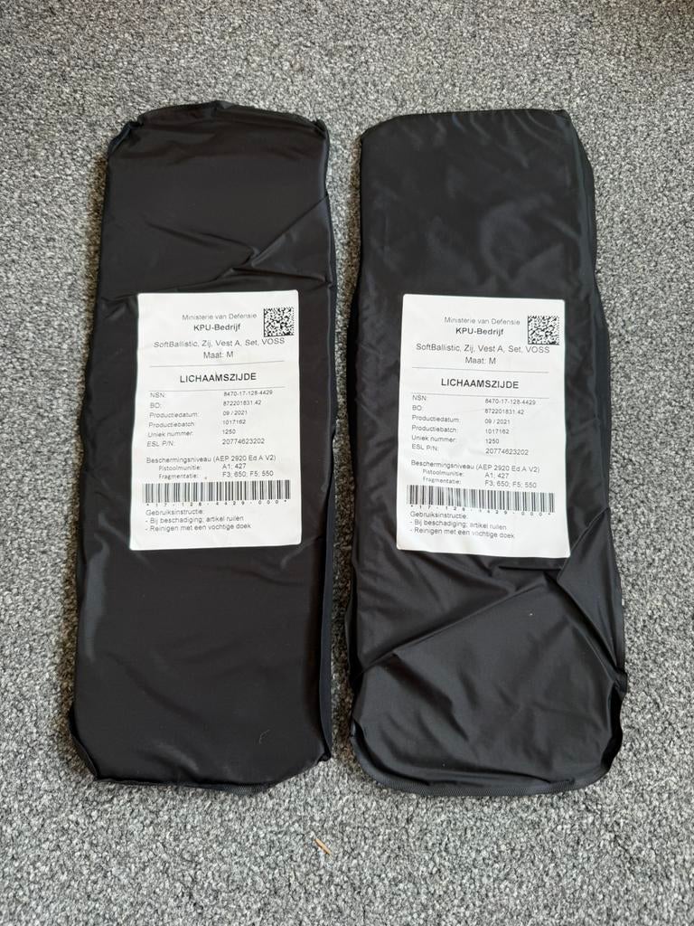 NFP set soft ballistic zijpanelen, Ophalen of Verzenden