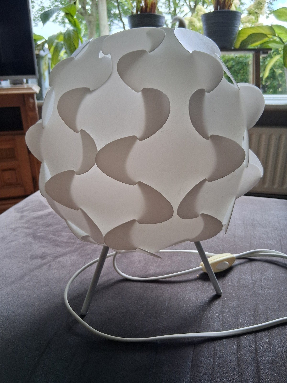 Tafellamp, Gebruikt, 32 cm, Wit, IKEA