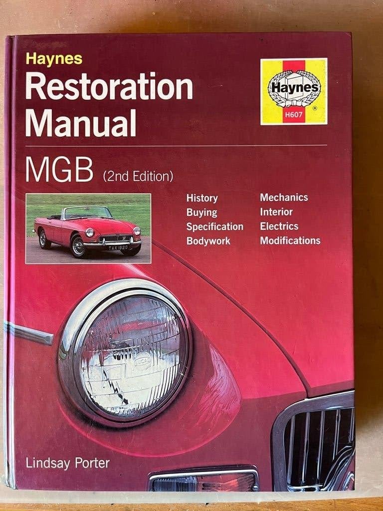 MGB Restauration manual Haynes, Ophalen of Verzenden