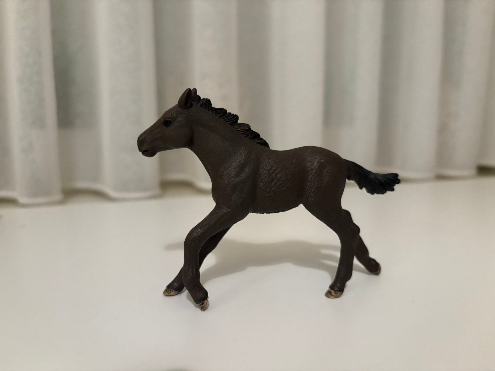 (2) Schleich exclusief Mustang veulen, Ophalen of Verzenden, Zo goed als nieuw, Paard, Beeldje of Figuurtje