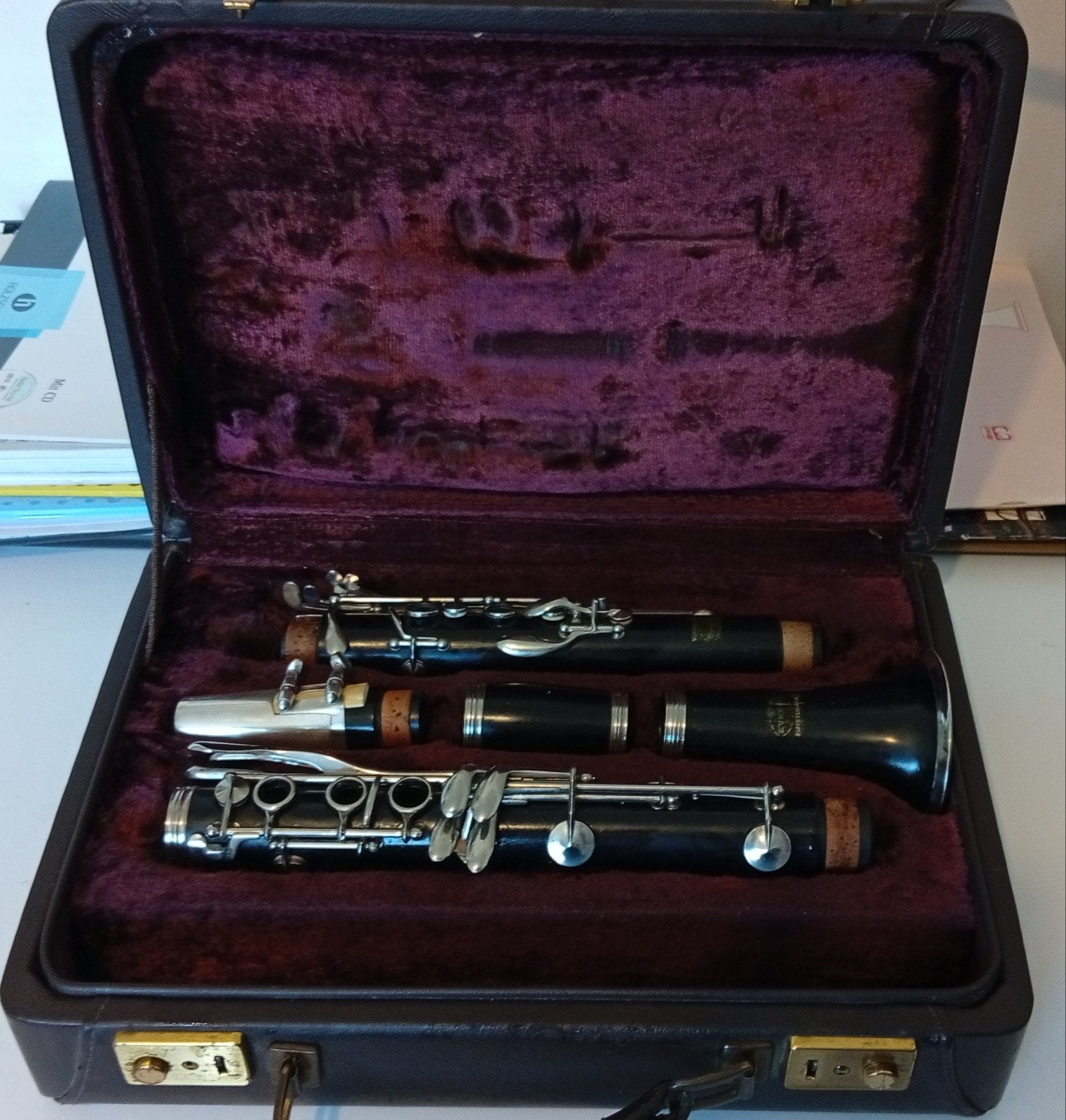 Klarinet Atelier Joure Buffet Crampon Evette Bb Klarinet, Muziek en Instrumenten, Bes-klarinet, Ophalen of Verzenden, Zo goed als nieuw