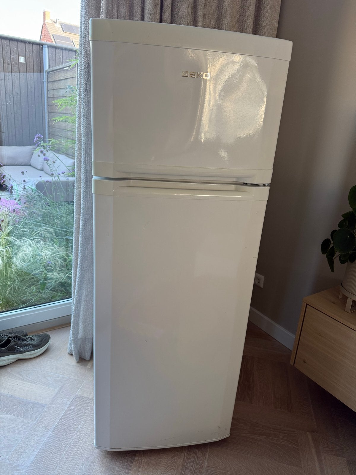 Beko Koel-vriescombinatie - 179L koel, 49L vries, Witgoed en Apparatuur, Ophalen, Gebruikt, 200 liter of meer, Met aparte vriezer