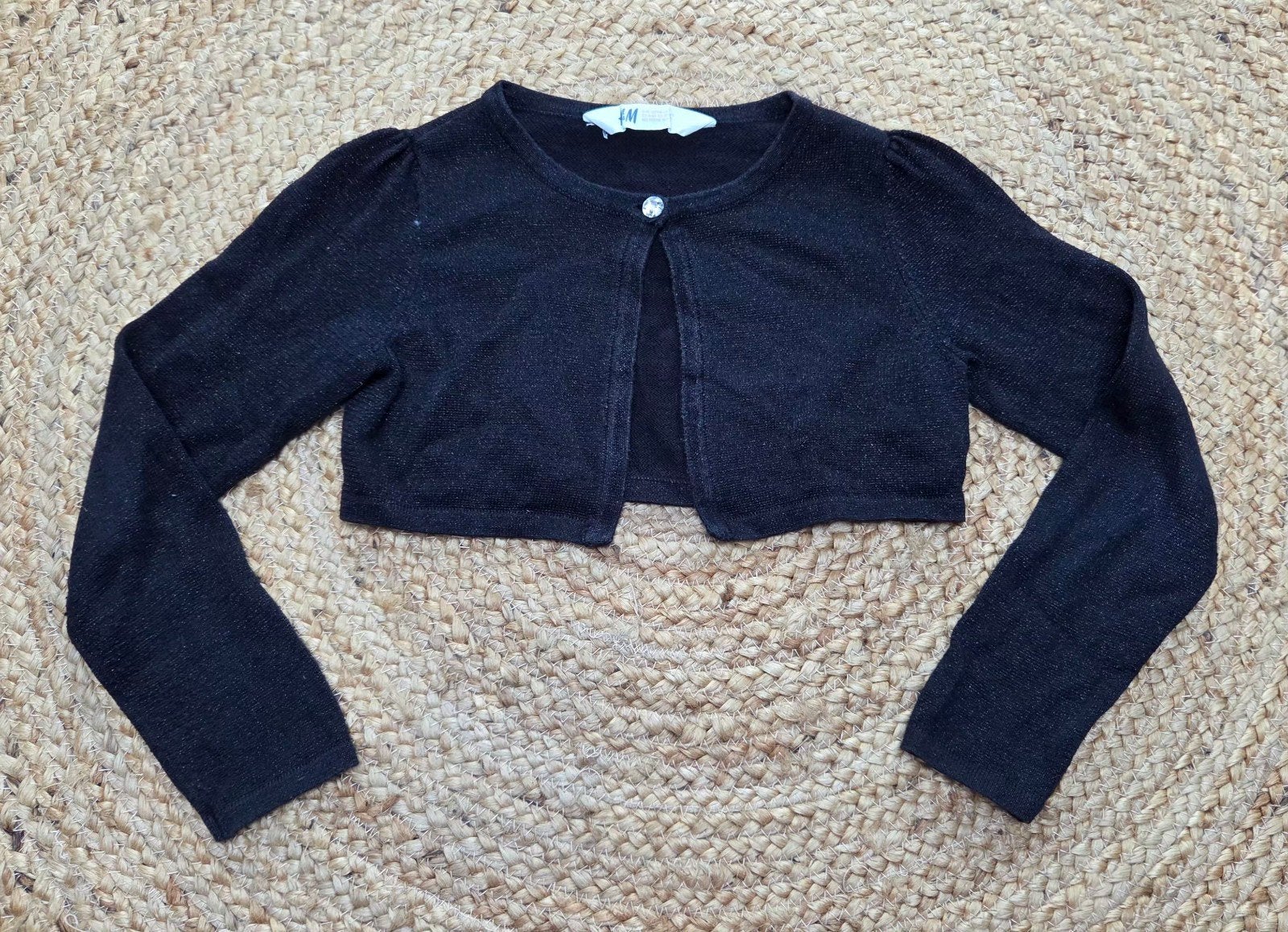 leuk zwart bolero vestje maat 110/116, Meisje, Trui of Vest, H&M, Ophalen of Verzenden