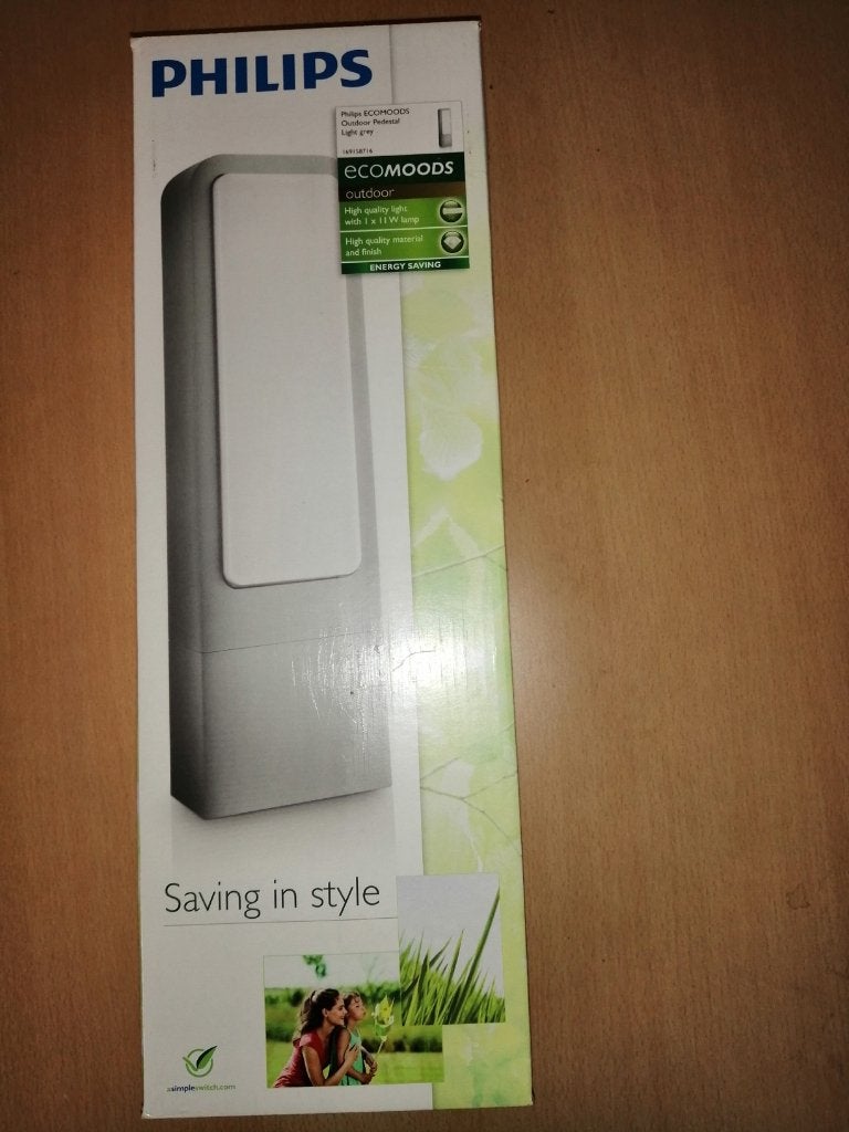 buitenlampen Philips eco, Tuin en Terras, Buitenverlichting, Ophalen, Minder dan 50 watt, Netvoeding, Vloerlamp