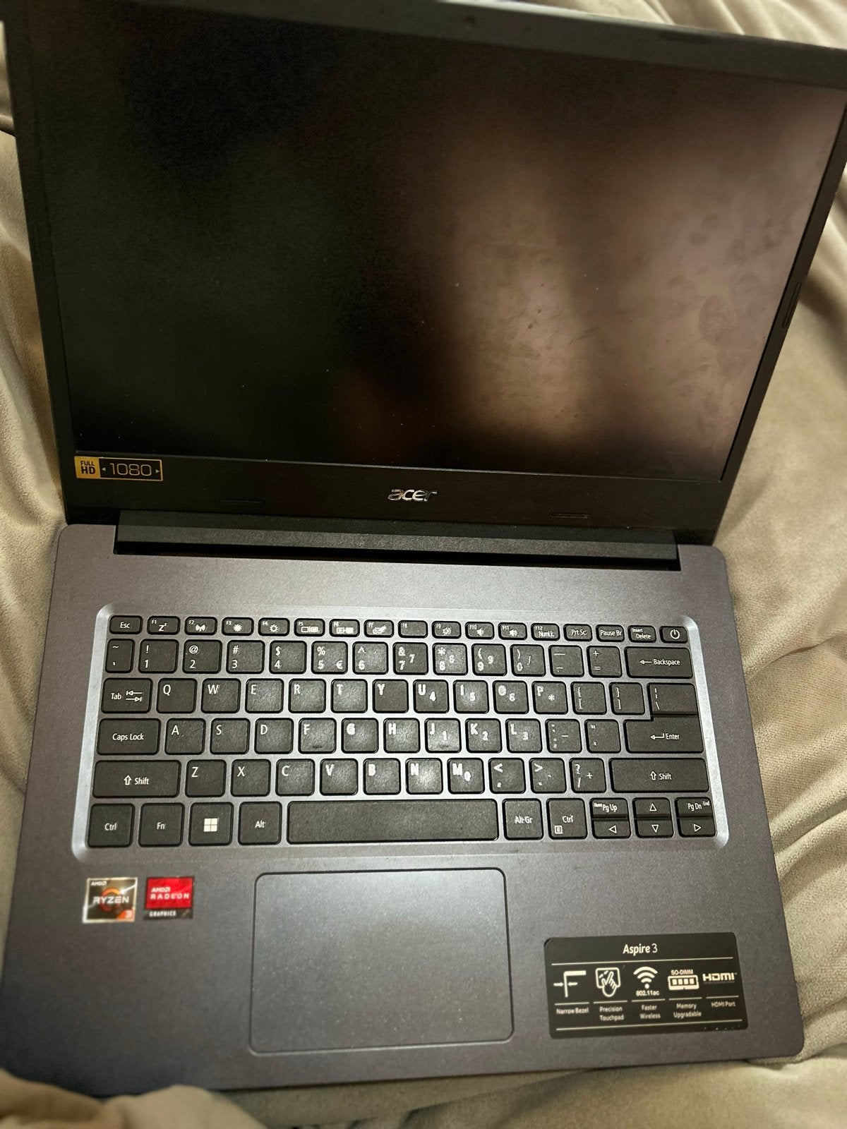 Acer Aspire 3 Laptop Ryzen 3 SSD 128GB Zeer Net, Computers en Software, 2 tot 3 Ghz, Qwerty, 14 inch, Ophalen of Verzenden