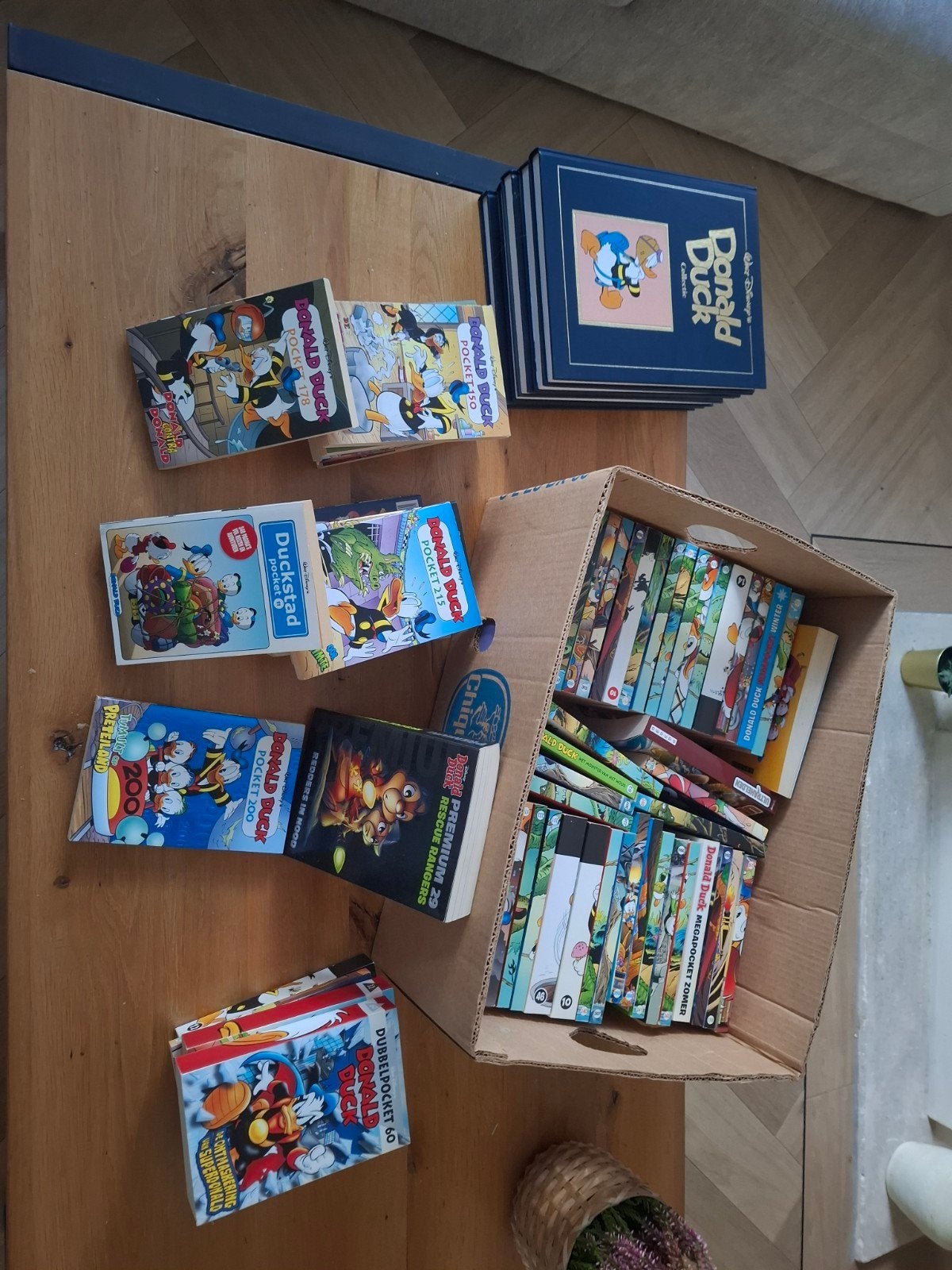 Grote Donald Duck stripverzameling: pockets, dubbelpockets, Meerdere stripboeken, Ophalen of Verzenden, Gelezen, Walt Disney