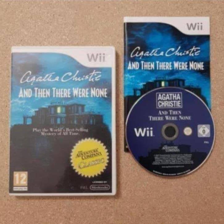 Wii | Agatha Christie And Then There Were None, Spelcomputers en Games, Games | Nintendo Wii, Muziek, Gebruikt, 1 speler, Ophalen of Verzenden