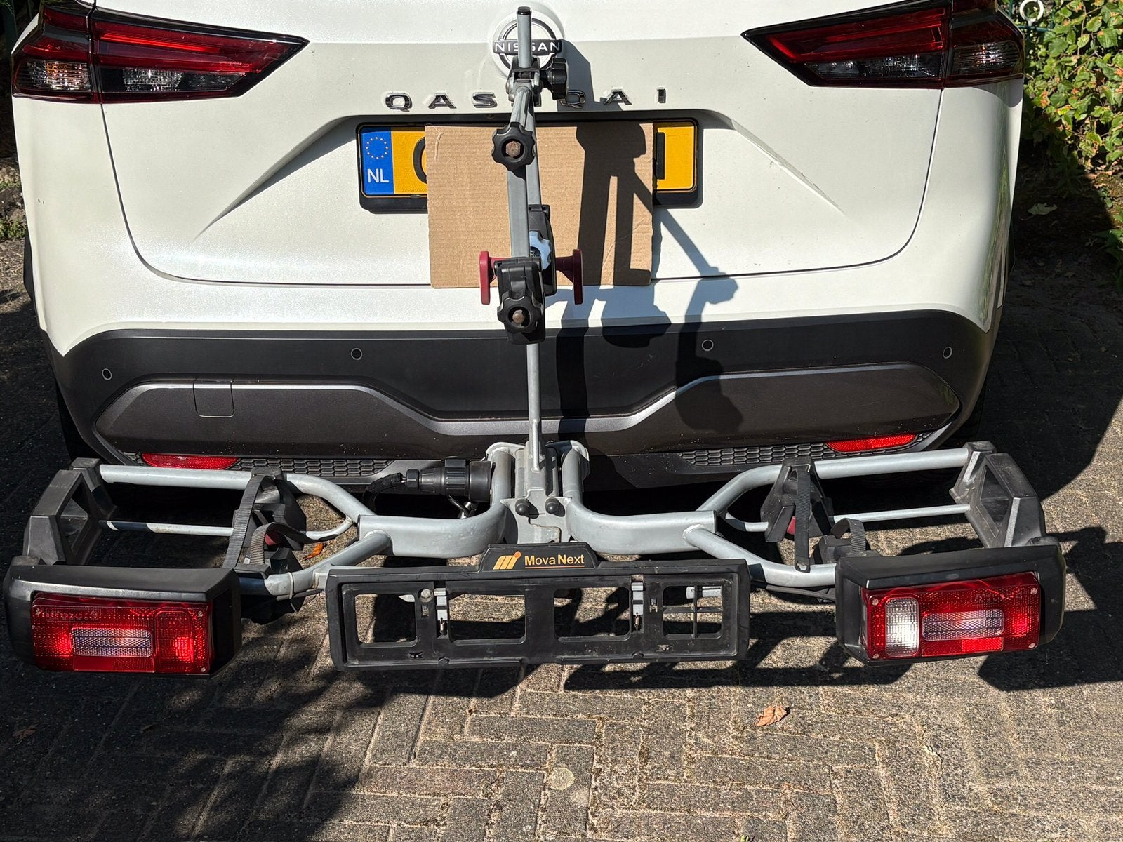 Fietsdrager Movanext, Auto diversen, Fietsendragers, Ophalen, Gebruikt, 2 fietsen, Trekhaakdrager