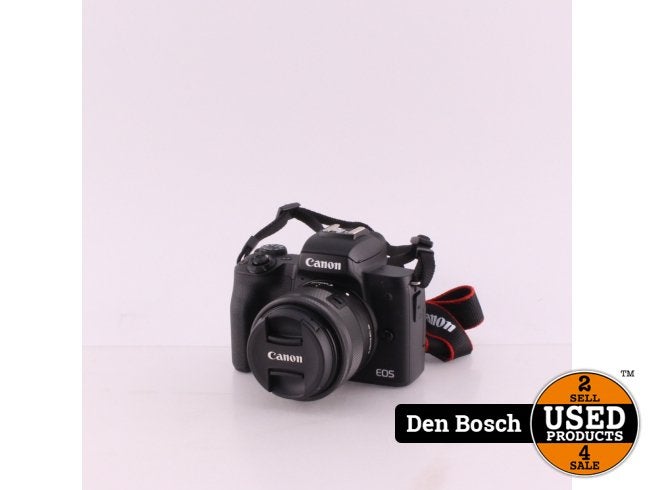 Canon EOS M50 Mark II + 15-45MM Lens | A-grade, Audio, Tv en Foto, Fotocamera's Digitaal, Canon, Zo goed als nieuw, Support@canon.com