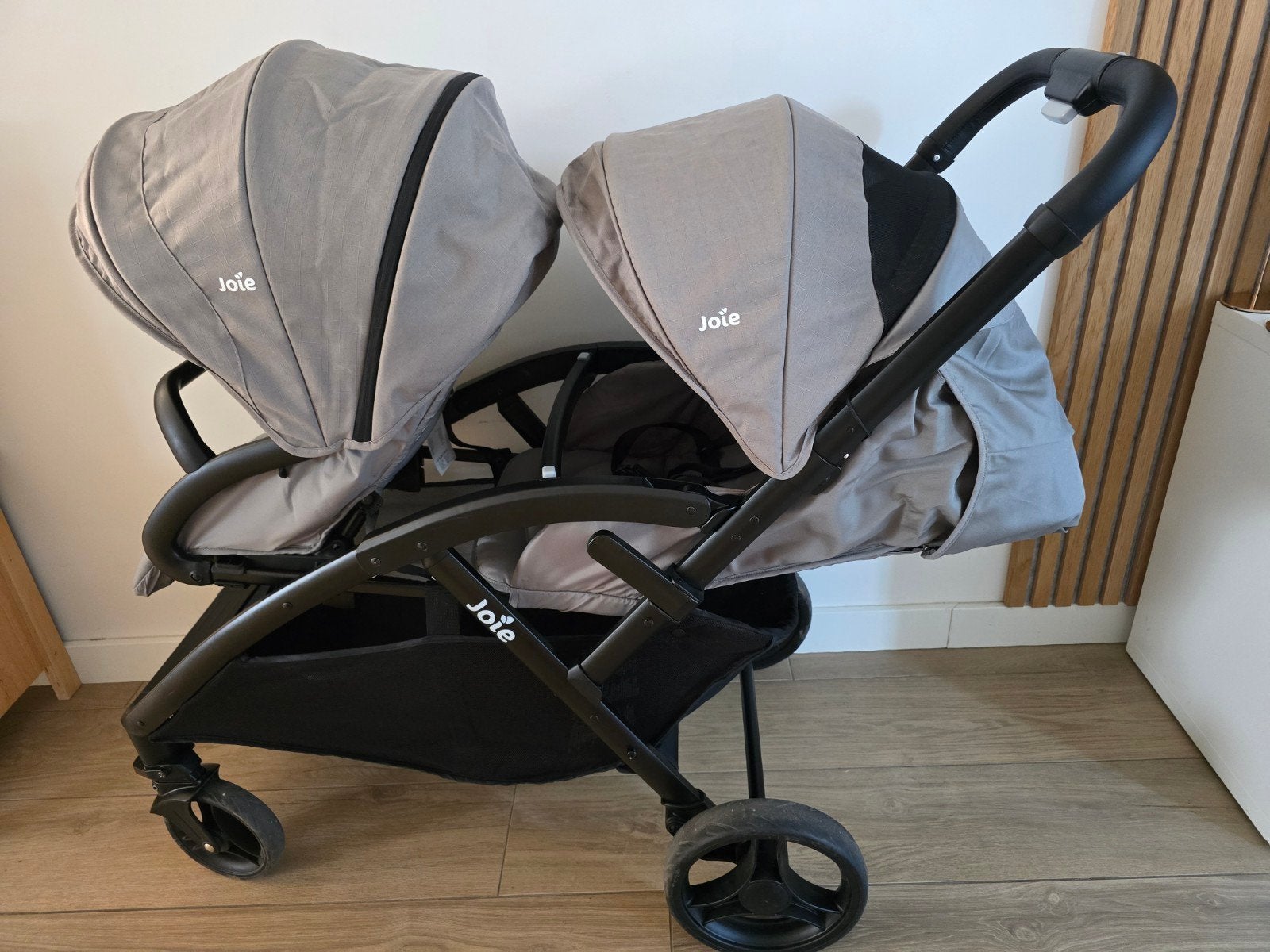 Joie Evalite Duo Kinderwagen, Kinderen en Baby's, Kinderwagens en Combinaties, Duowagen, Zo goed als nieuw, Ophalen, Kinderwagen