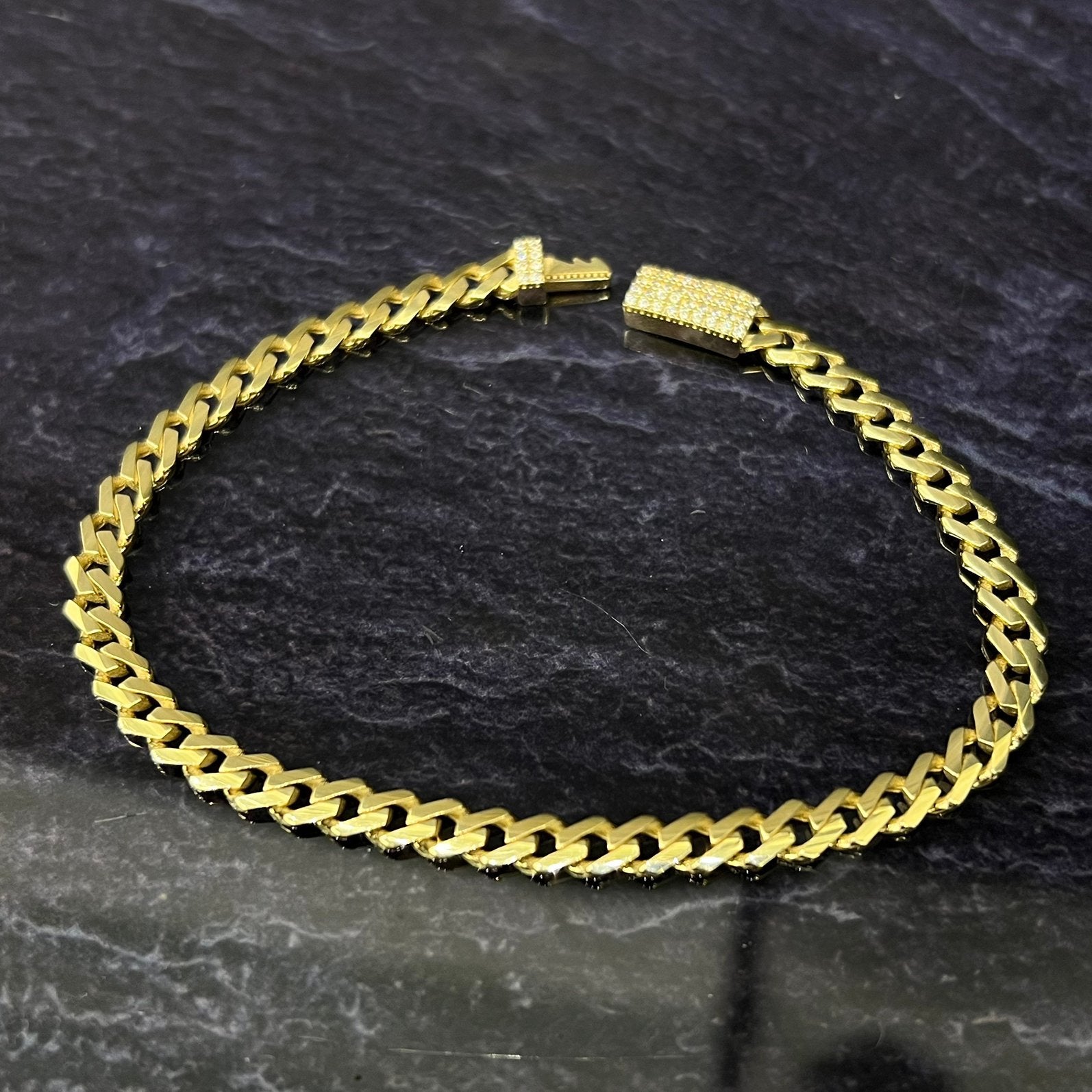 14 karaat gouden gourmet armband nieuw, Ophalen of Verzenden, Nieuw, Goud