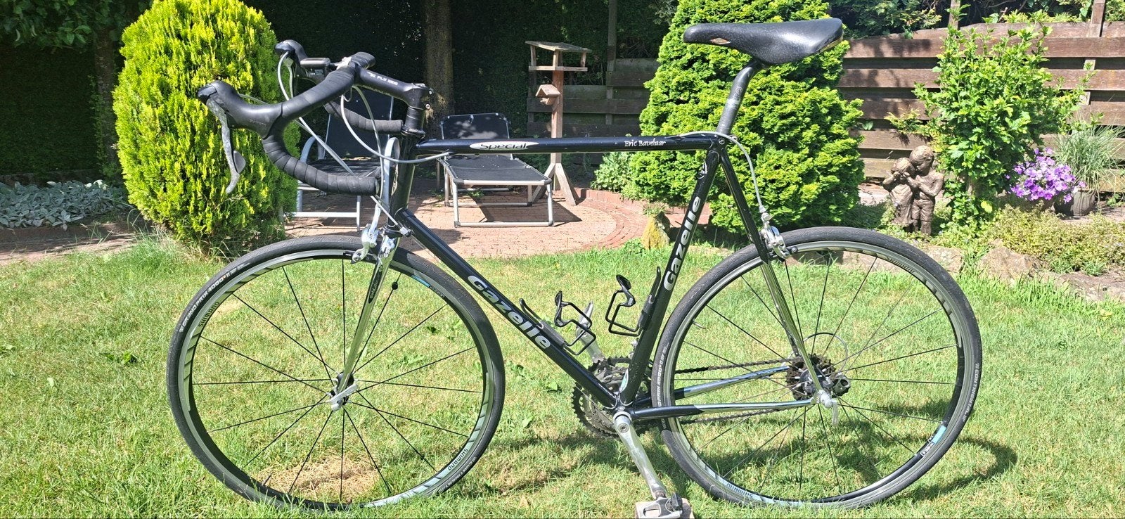 Gazelle Gold Line Racing "Special Trapezi" met Flightdeck., Fietsen en Brommers, Ophalen, Gebruikt, Staal, Velgrem