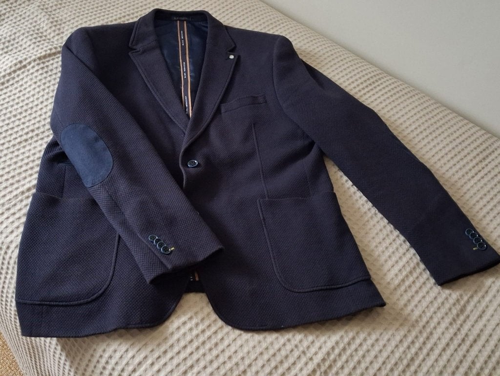 Donkerblauw colbert | blazer mt. 58 Blue Industry zgan, Kleding | Heren, Kostuums en Colberts, Zo goed als nieuw, Maat 56/58 (XL)