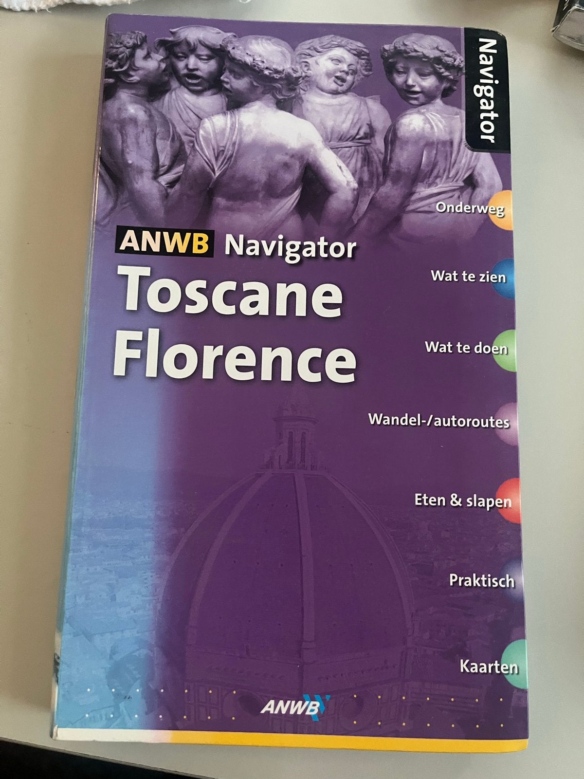 ANWB Navigator Toscane Florence Reisgids, Gelezen, Europa, Ophalen of Verzenden, Reisgids of -boek