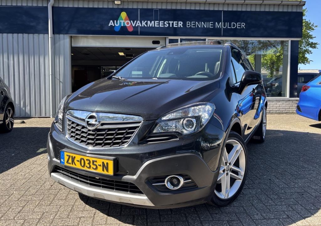 Opel Mokka 1.4 T Cosmo AIRCO/ECC / CAMERA / TREKHAAK, Auto's, Opel, Bi-Xenon koplampen, Euro 5, Gebruikt, 4 cilinders