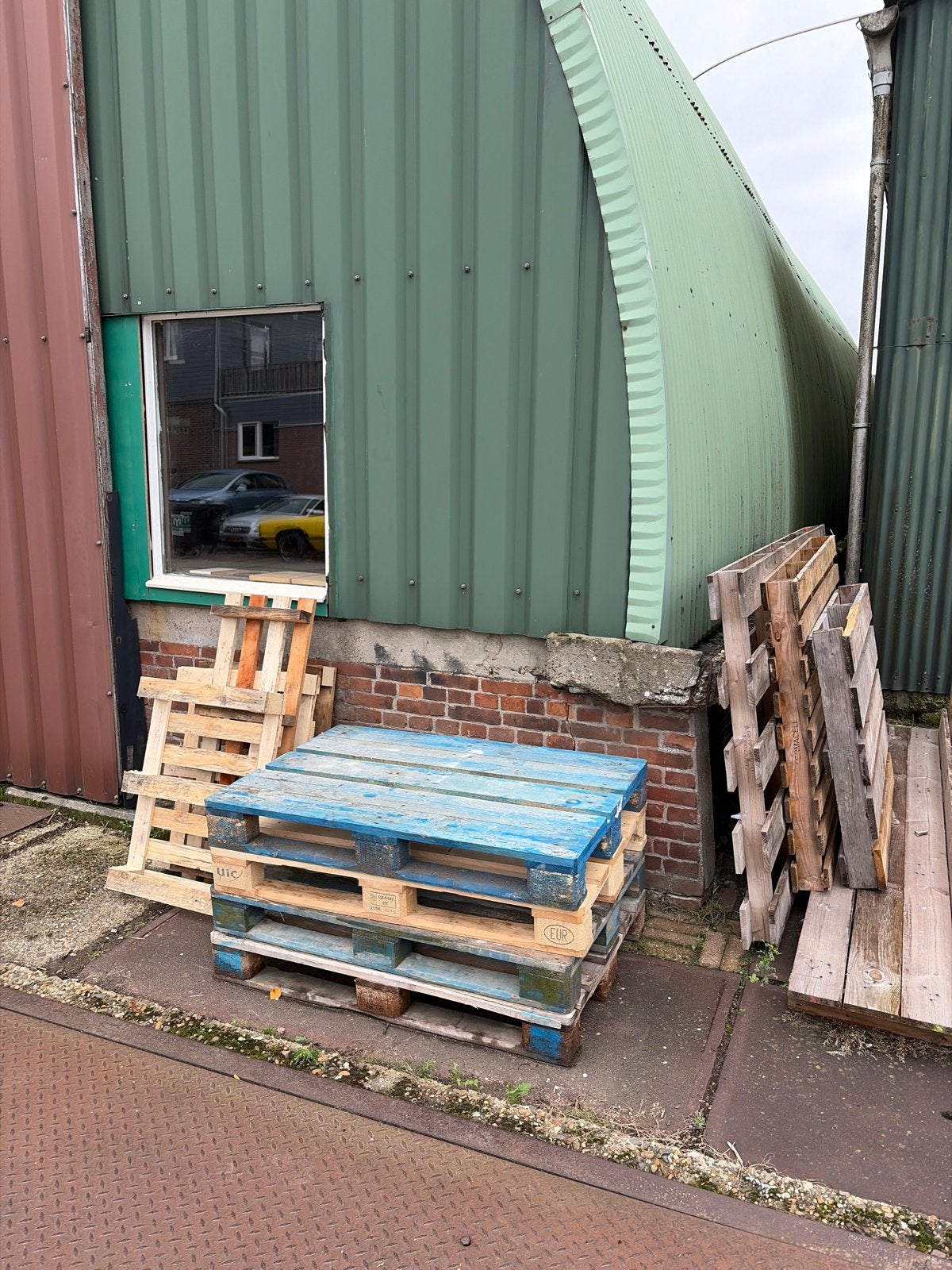 Diverse pallets te koop - Gebruikt maar functioneel, Ophalen
