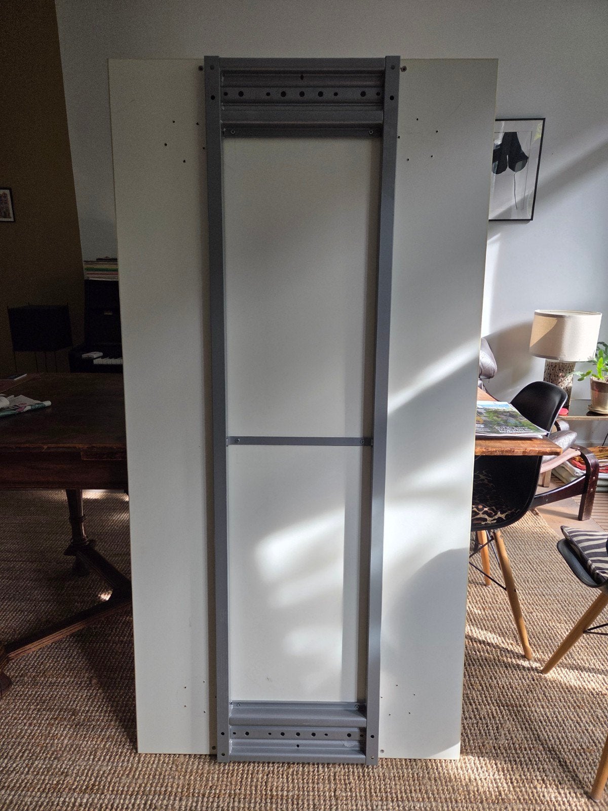 Gratis op te halen: Wit bureaublad 1.60 x 0.80 zware kwalite, Ophalen, Gebruikt, Spaanplaat of MDF, 80 cm