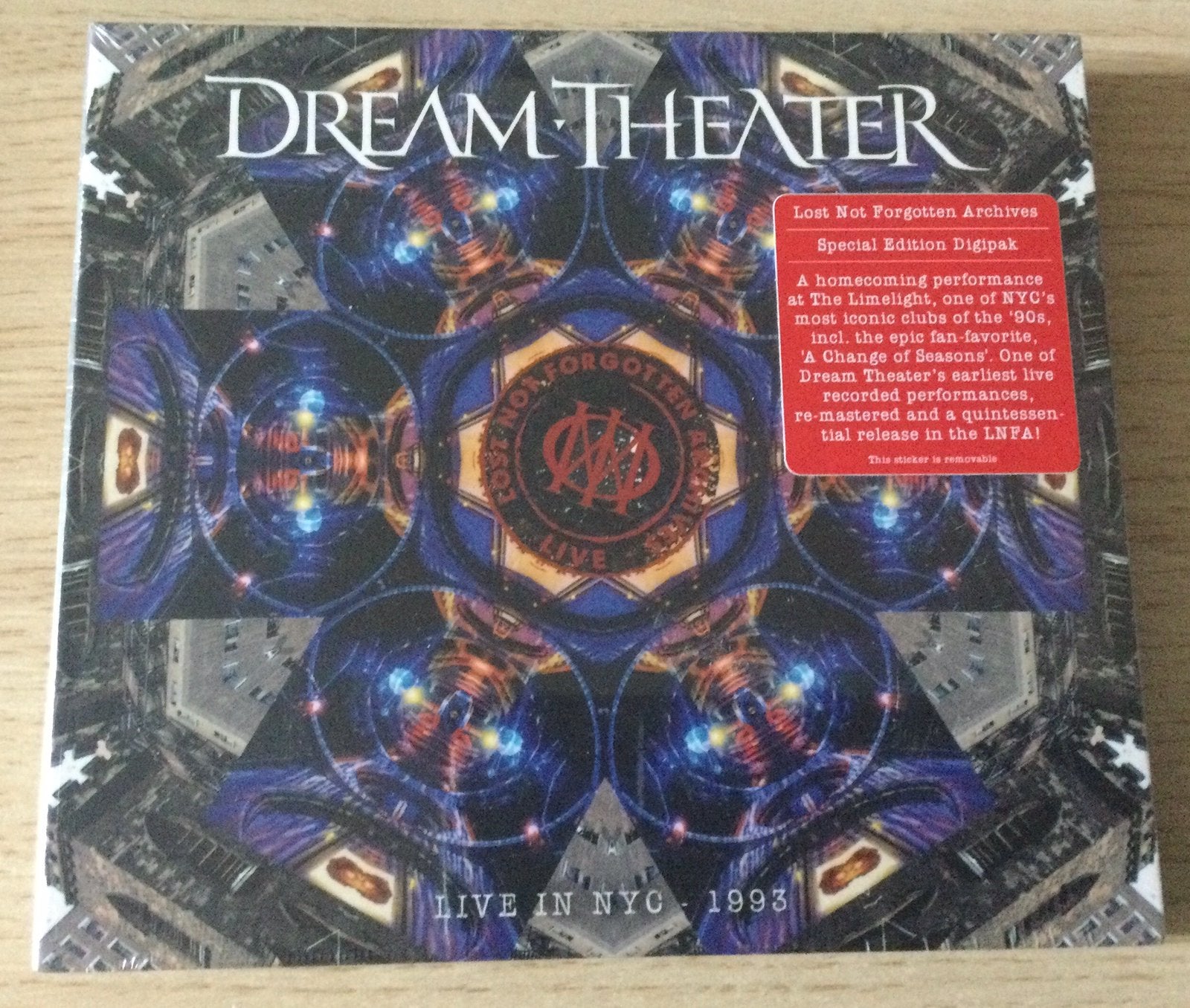 Dream Theater - Live in NYC 1993 (2-CD), Ophalen of Verzenden, Nieuw in verpakking, Progressive Rock, Live-album