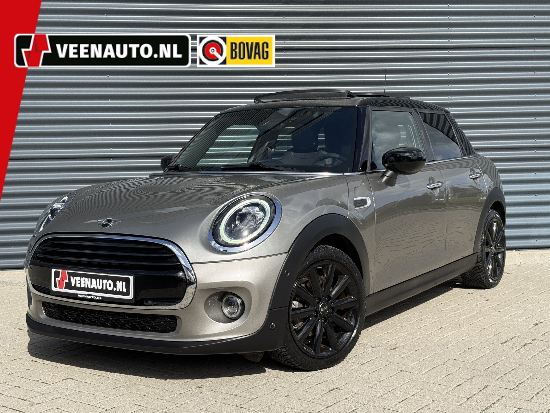 MINI 5-deurs 1.5 Cooper Chili Pano/Leder/Apple (bj 2020), Auto's, Dealer onderhouden, 136 pk, Gebruikt, Leder