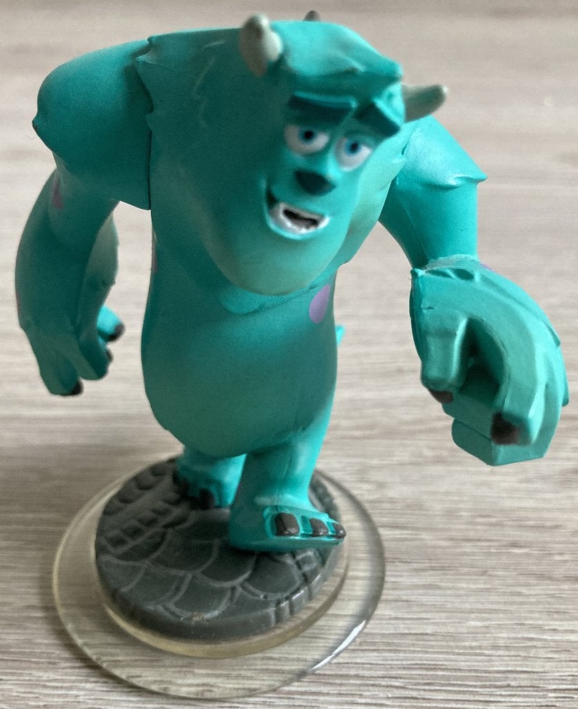 Disney Infinity 1.0 – Sully WII / Playstation / Xbox, Avontuur en Actie, Gebruikt, 2 spelers, Eén computer