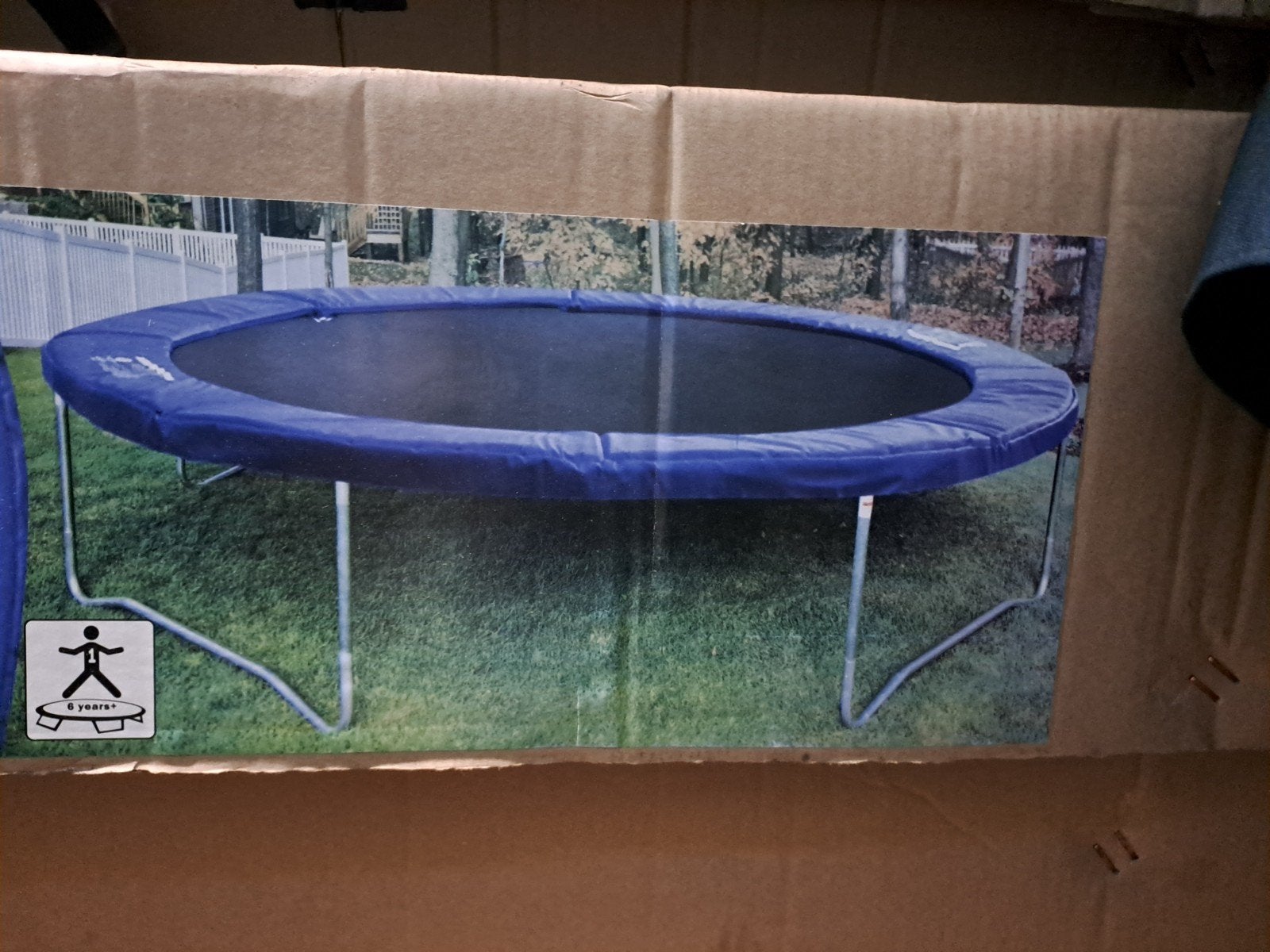 Trampoline 158 x 54 x 20 cm, Ophalen